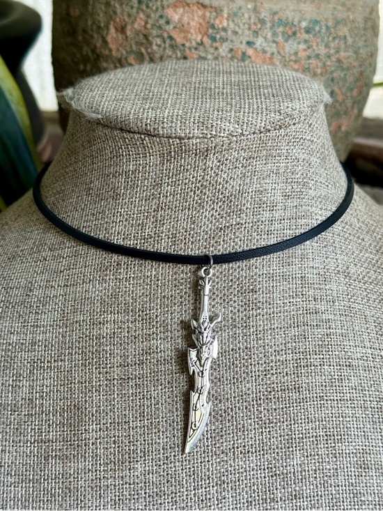 Handmade Jewelry - Grunge Dagger Choker